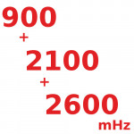 900/2100/2600 (мГц) Трех-диапазонные Репитеры
