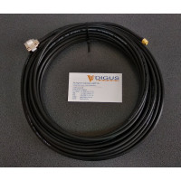 Кабель RG-58 15 метрів з роз'ємами Sma (тато) N-тип (тато)