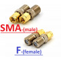 Адаптер (Переходник) Sma (male) - F (female)